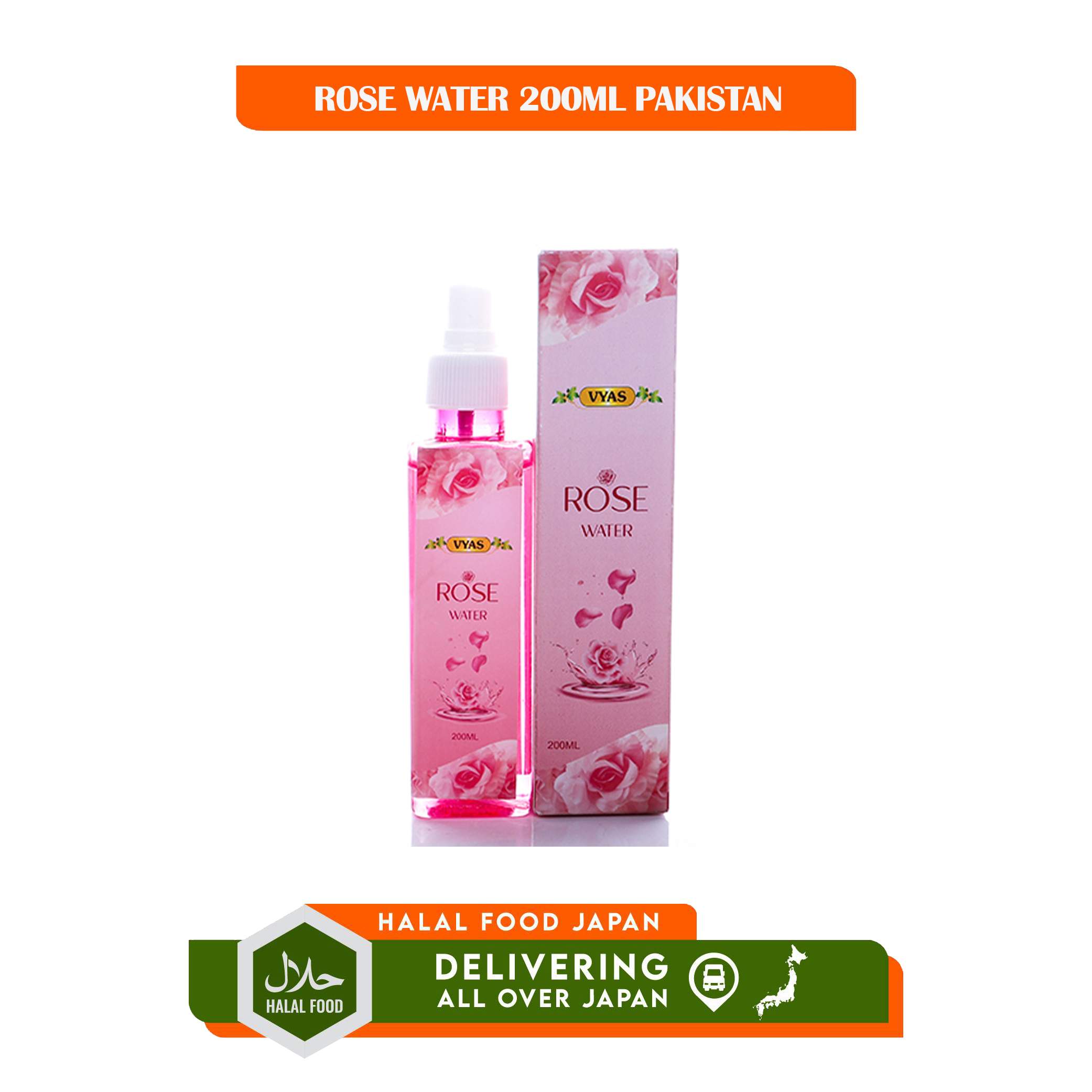 ROSE WATER 200ML PAKISTAN